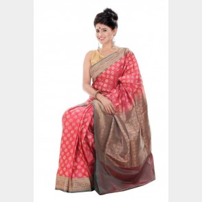 Silk Katan Sharee from Tangail with blouse piece